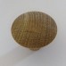 Knob style J 44mm oak sanded wooden knob